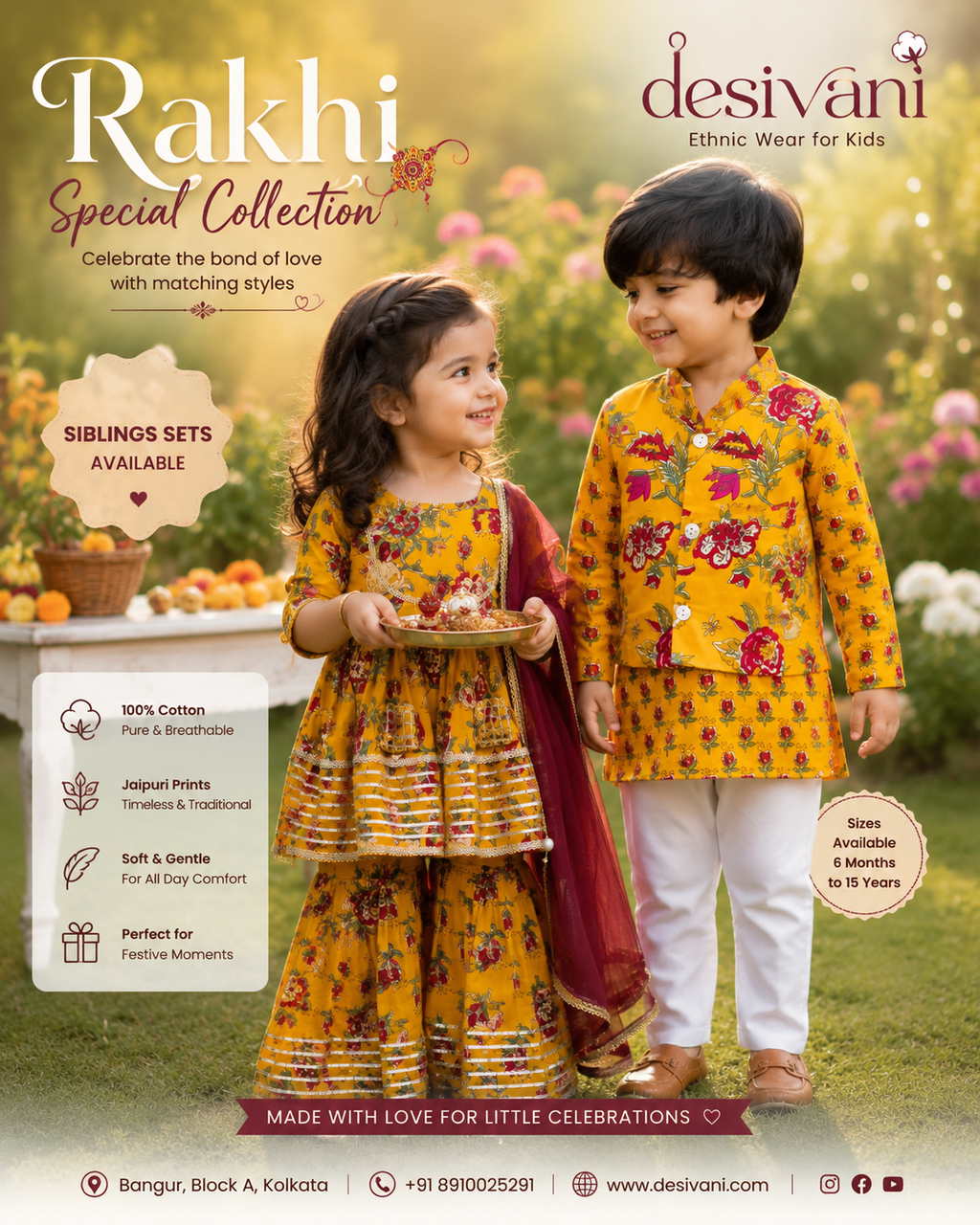 Gulmohar Sharara Set