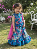 Meher Blue Lehenga