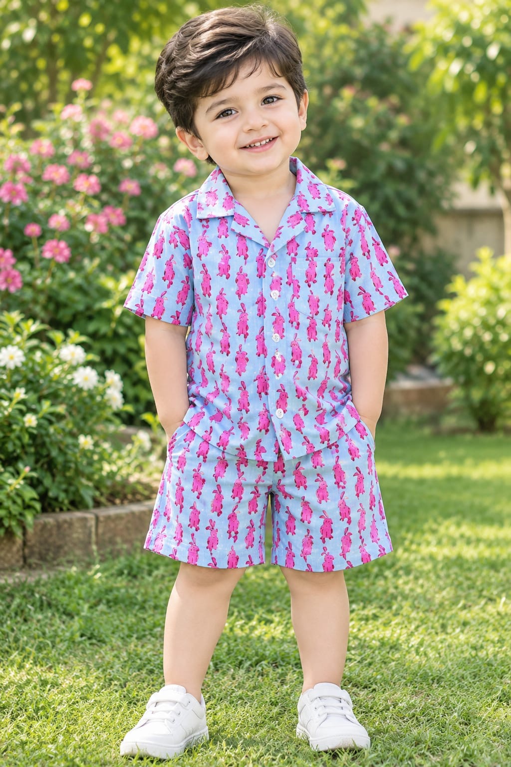 Pink Bunny Cord Set