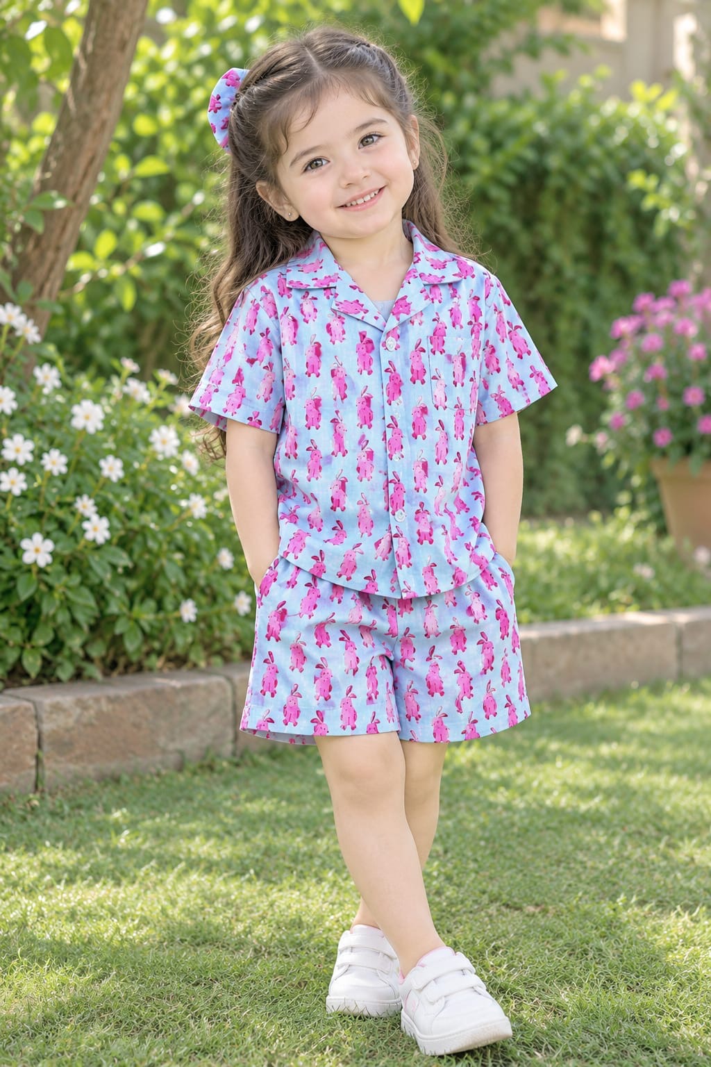 Pink Bunny Cord Set