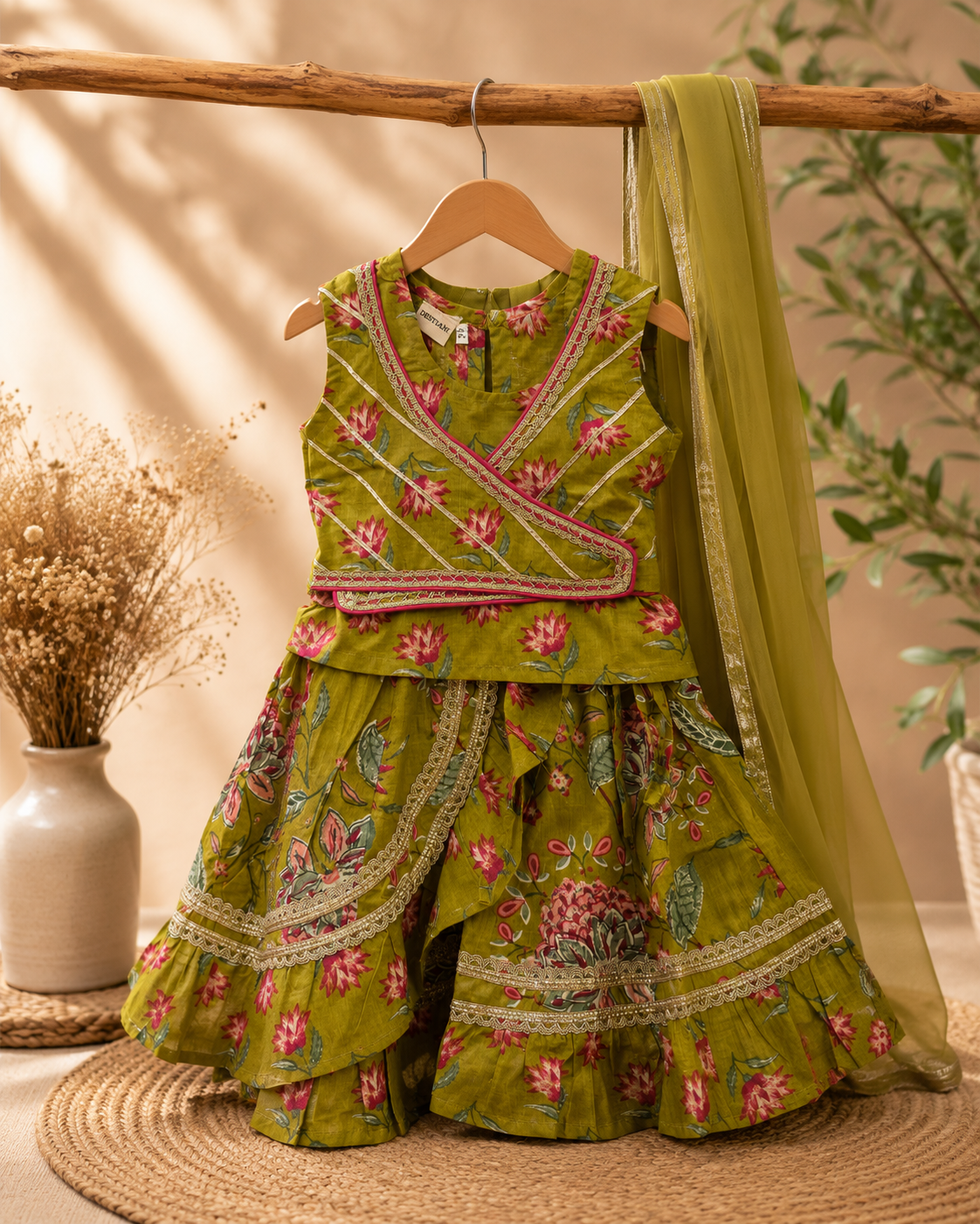 Meher Green Lehenga