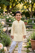 Kesari Dot Kurta Pyjama