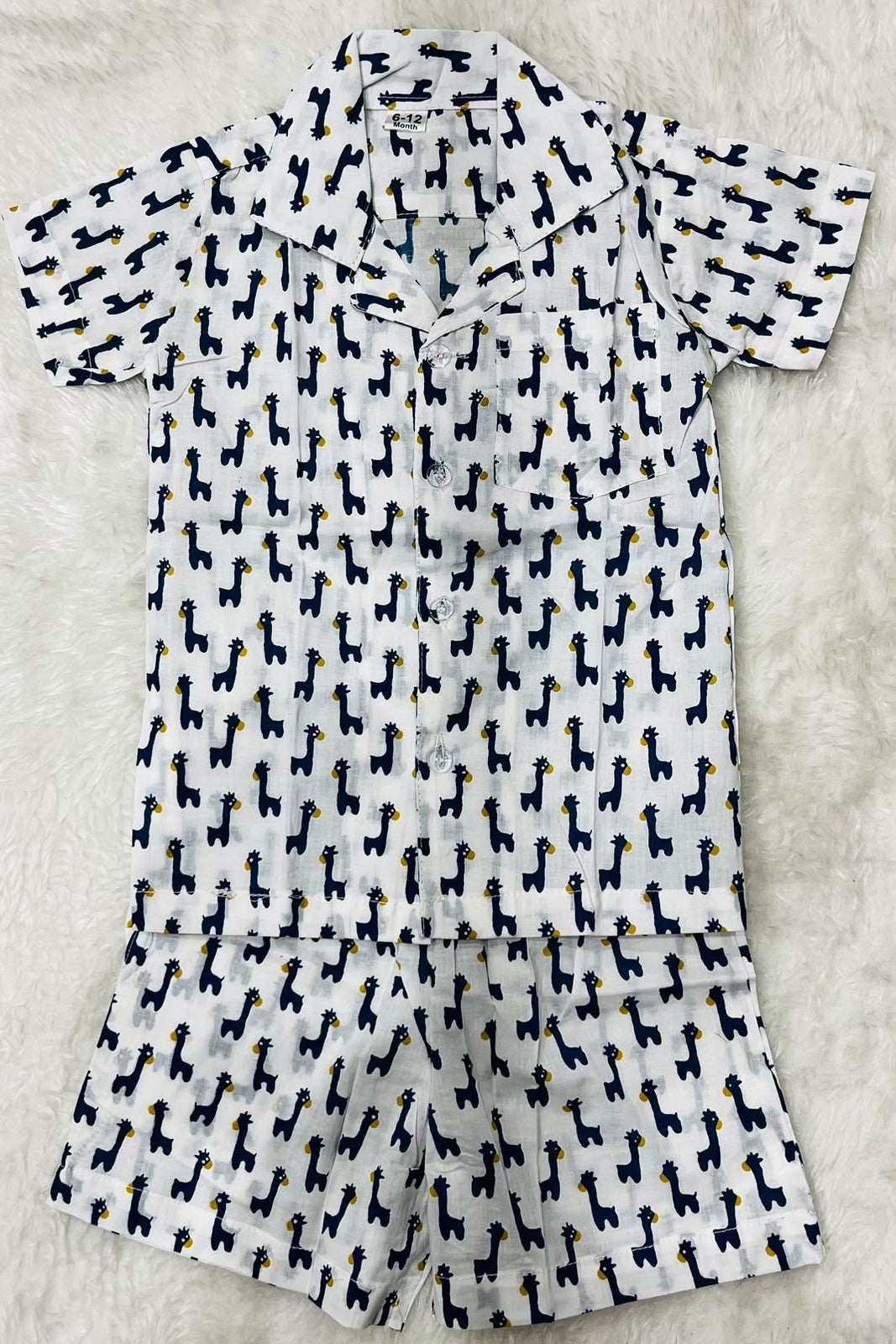 Blue Giraffe Cord Set