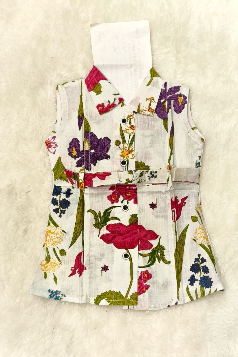 Rainbow Petals Frock