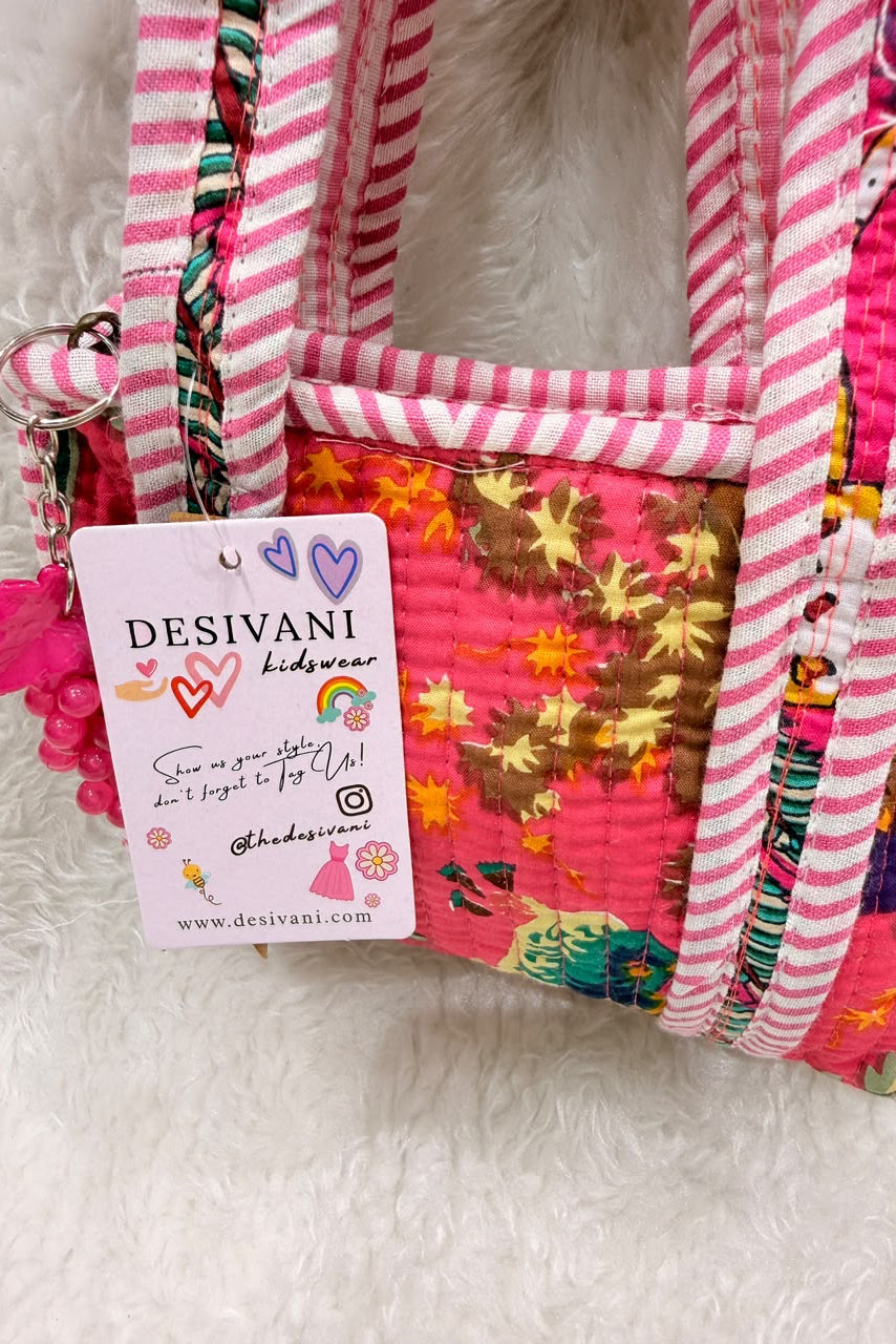 Tropical Birdie Tote Bag