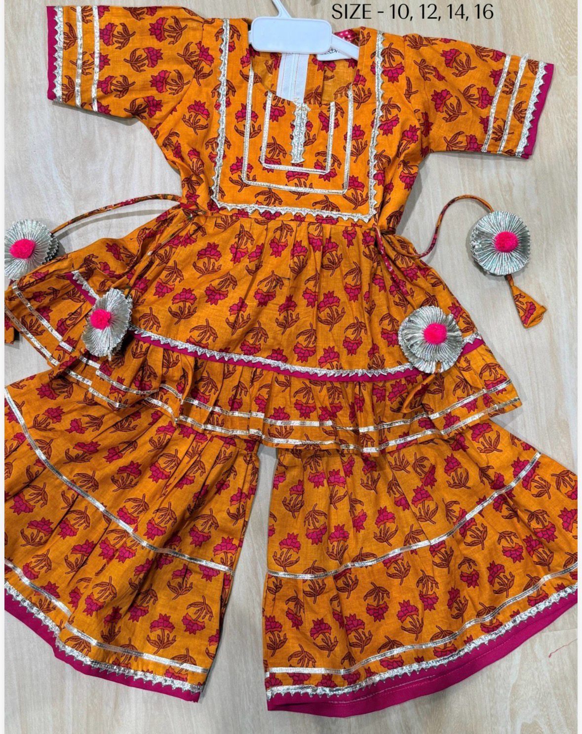 Marigold Sharara Set