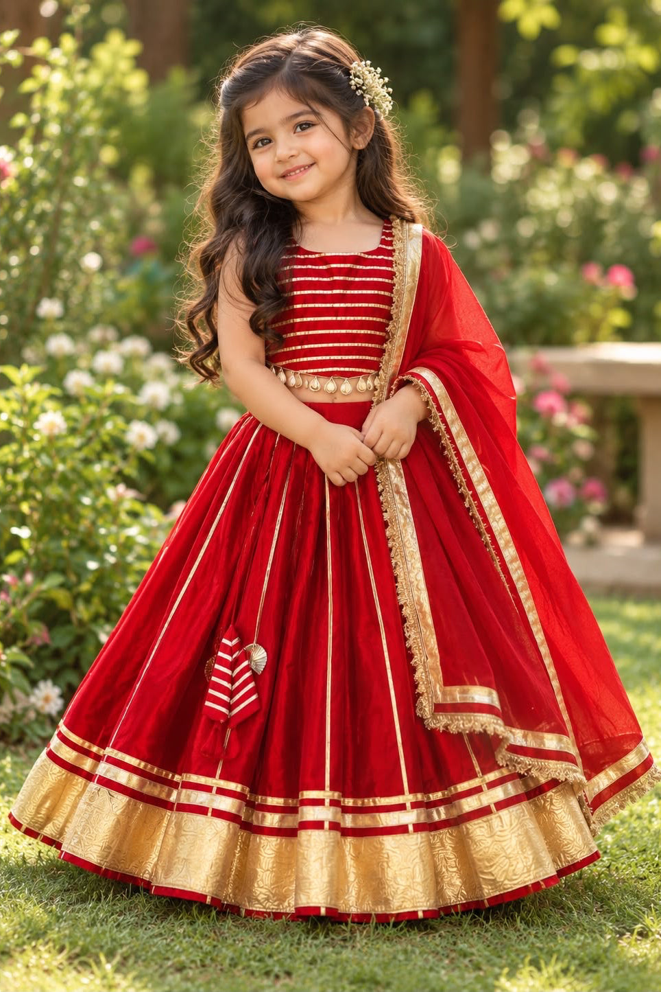 Falguni Lal Lehenga